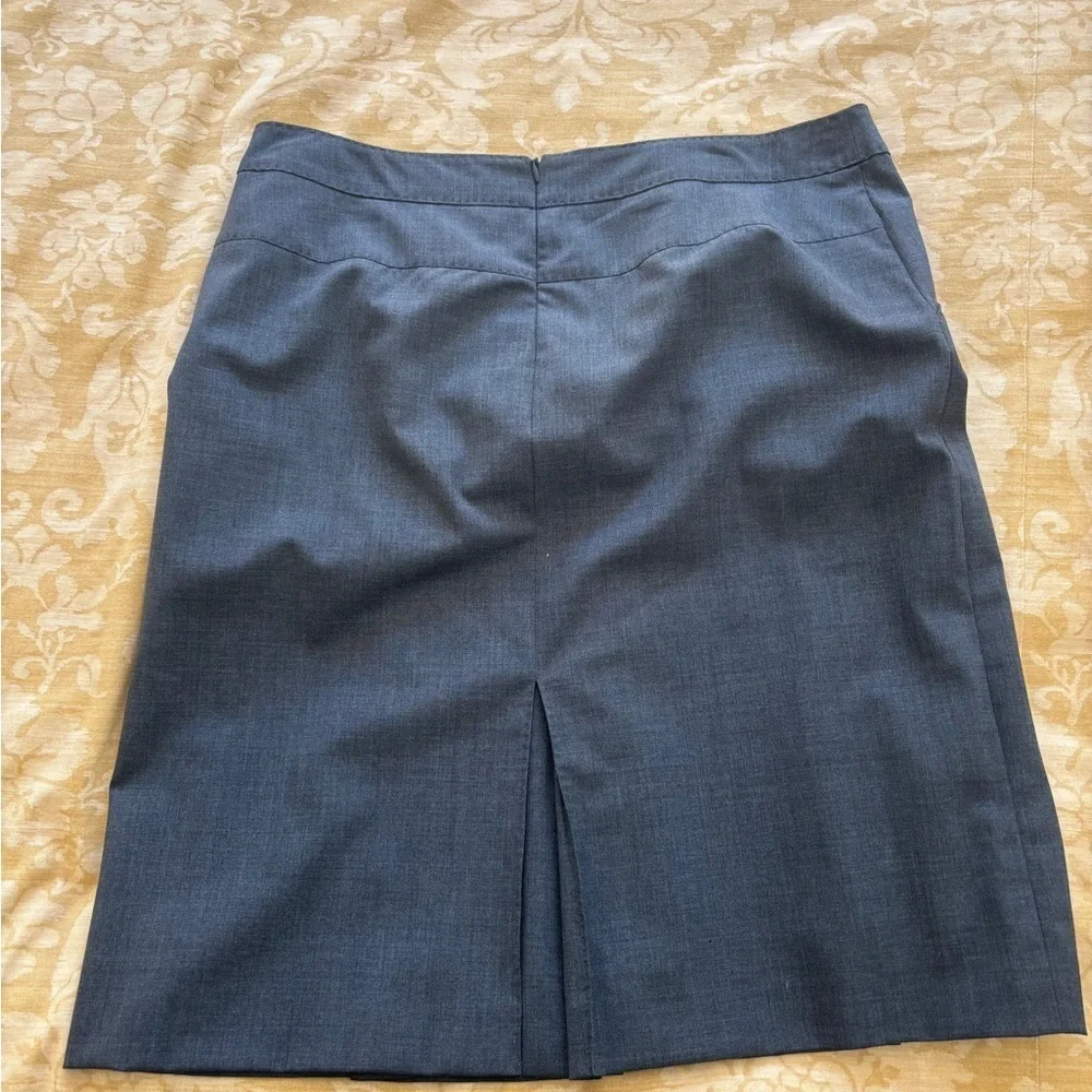 Luisa Spagnoli Charcoal A-Line Skirt
